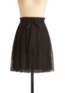 Black Casual Skirt  Modcloth