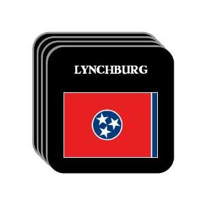  US State Flag   LYNCHBURG, Tennessee (TN) Set of 4 Mini 