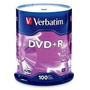  Verbatim DVD+R Discs