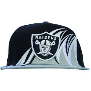 Oakland Raiders Hats NFL Oakland Raiders Slash Snap Back Hat