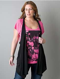   product,entityNameFashion Diva tee with attached vest