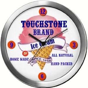  TOUCHSTONE 14 Inch Ice Cream Metal Clock Quartz Movement 