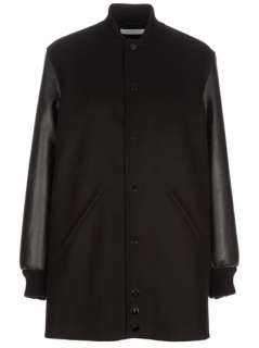 Givenchy Leather Sleeve Jacket   Delloglio   farfetch 