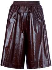 JEAN PAUL LESPAGNARD   long leather shorts