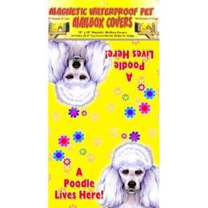   (white) 18 x 18 Fully Magnetic Dog Mailbox Cover