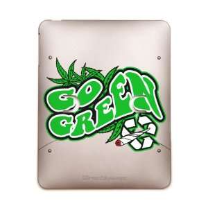  iPad 5 in 1 Case Metal Bronze Marijuana Go Green 