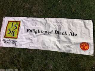 1554 New Belgium Black Ale Beer Cloth Banner Sign NEW  