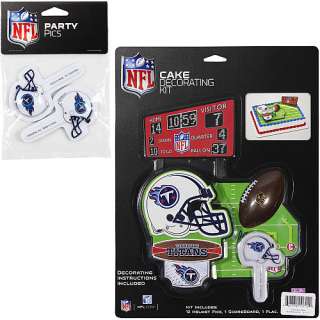 Kitchen Accessories NFL Tennessee Titans Cake Decorating Kit
