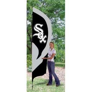 Chicago White Sox Applique Embroidered House Yard Tall Team Flag W 