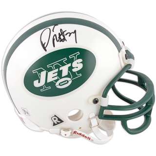 Mounted Memories New York Jets Darrelle Revis Autographed Mini Helmet 
