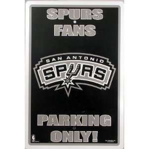  San Antonio Spurs Fan Parking Only Sign NBA Licensed 