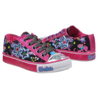 Kids Skechers  Peekaboo Pre Black/Hot Pink/Multi Shoes 