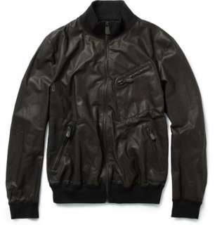  Clothing  Coats and jackets  Leather jackets  Washed 