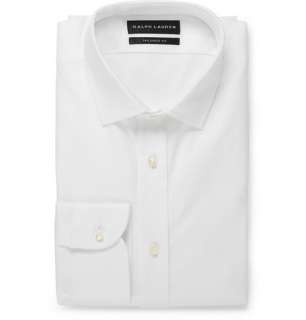 Ralph Lauren Black Label Sloane White Cotton Shirt  MR PORTER