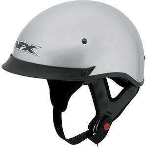  AFX FX 72 Solid Helmet   2X Large/Light Silver Automotive