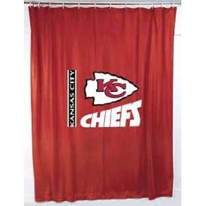    Kansas City Chiefs NFL Shower Curtain **Closeout**