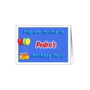    Pedros Birthday, Invitation to the Party Card Toys & Games