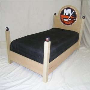  Sports Furniture New York Islanders Wooden Twin Bed 