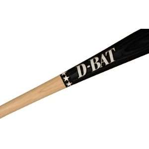  D Bat Pro Cut 159 Two Tone Baseball Bats UNFINISHED/BLACK 