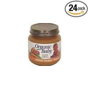 Organic Baby Organic Baby Food, Winter Squash, 4 Ounce Jars (Pack of 