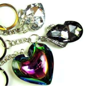  3 Heart Keychain Gift Set / Heart Purse Charms   Make It 