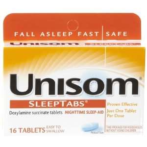  Unisom Nighttime Sleep Aid Tablets 16, ct (Quantity of 5 