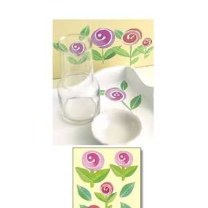   Patton Wallcovering Wallies Murals and More Lollipop Flowers 13626
