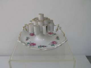 Vintage Erphila Germany Porcelain Cigarette holder case unusual Pink 
