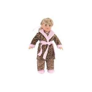  Toy Leopard Print American Girl doll clothes Robe 