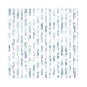  100 Silver Holographic Stripes Hot Stamped Tissue Paper 
