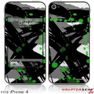  iPhone 4 Skin   Abstract 02 Green (DOES NOT fit newer iPhone 