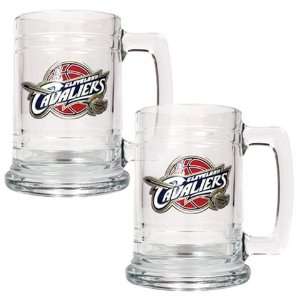  Cleveland Cavaliers Set of 2 Beer Mugs