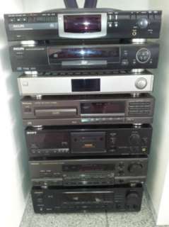 Receiver , Verstärker , CD Player , DVD Player , Cassettendeck in 