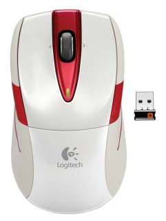  Logitech Wireless Mouse M525   White/Red (910 002700 