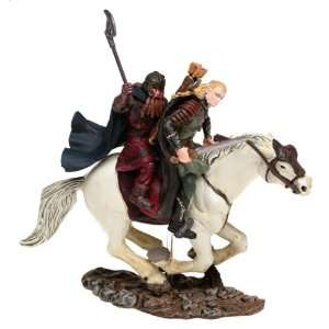  Earth Legolas & Gimli on Horseback Figure 1/24 Scale Toys & Games