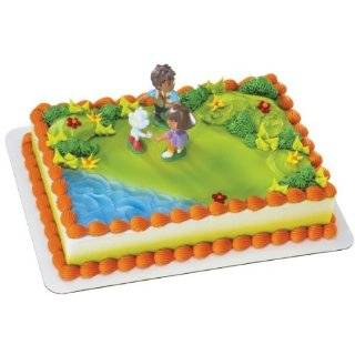 Dora The Explorer And Friends Rosie Posie Cake Topper Set