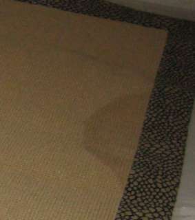 Sisal Teppich beige mit Stoffbordüre  gebraucht in Niedersachsen 