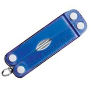 Leatherman Multi Tool 60282 Micra Mini Multi Tool w/Blue Translucent 