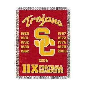 USC Trojans NCAA National Championship Commemorative Woven Tapestry 