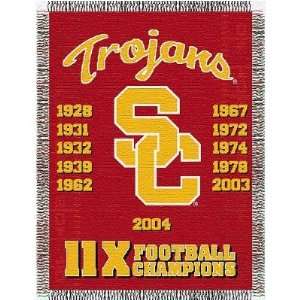  USC Trojans NCAA National Championship Commemorative Woven 