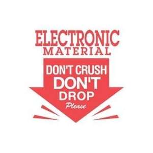  3 x 3 Electronic Material Dont Crush Dont Drop Please 