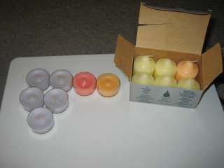 Lot of 13 PartyLite Candles 7 Tealights/6 Votives  