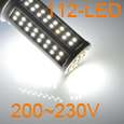   96 3528 LED 360 Bulb Warm White Energy Saving Corn Light Lamp 200 240V