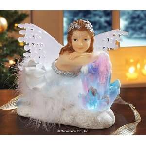  Snowflake Fairy Lighted Tabletop Statue 