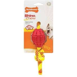  Nylabone Rhino Rope Toy   Spikey Ball