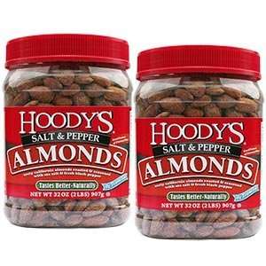 Hoodys Salt & Pepper Almonds  Grocery & Gourmet Food