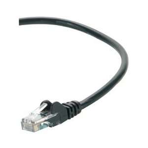  Cat 5e Patch Cable with Molded Connector 6 ft. Black 