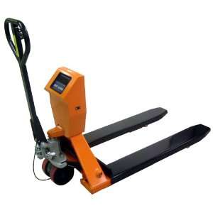 ECO I 55 W Steel Weigh Scale Pallet Truck, 4400 lbs Capacity, 45 