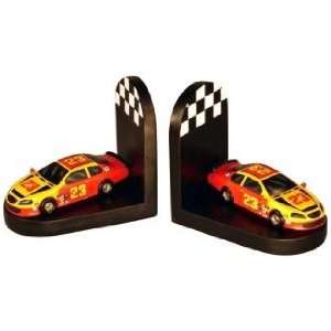  Race Car Bookends