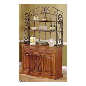   Cherry Finish Dining Room Hutch and Buffet 08077